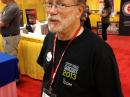 Ward Silver, N0AX, stops by the ARRL Expo on Sunday morning.